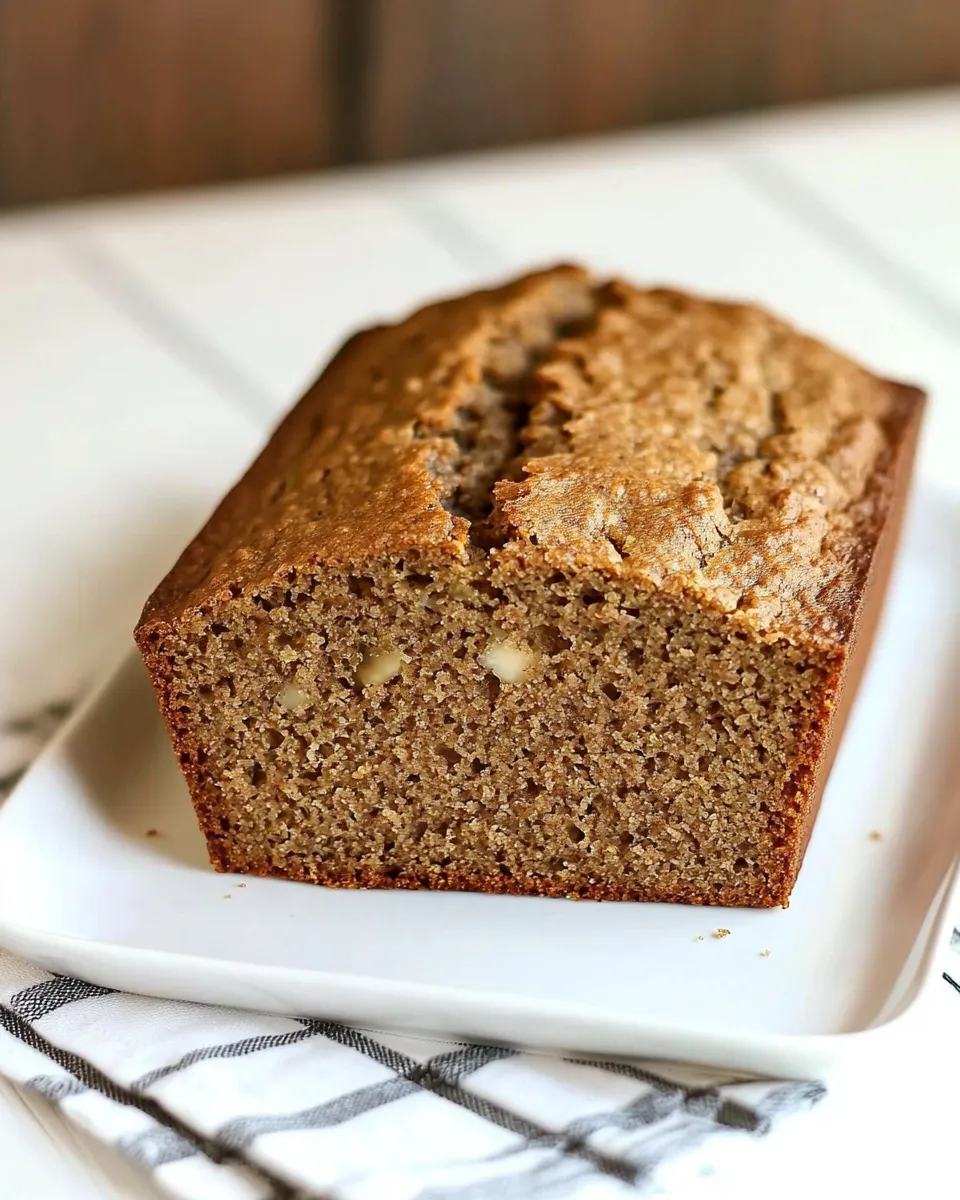Homemade Vegan Sourdough Banana Bread photo