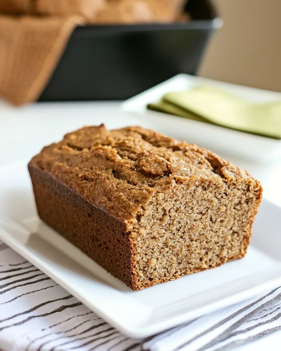 Classic Vegan Sourdough Banana Bread image