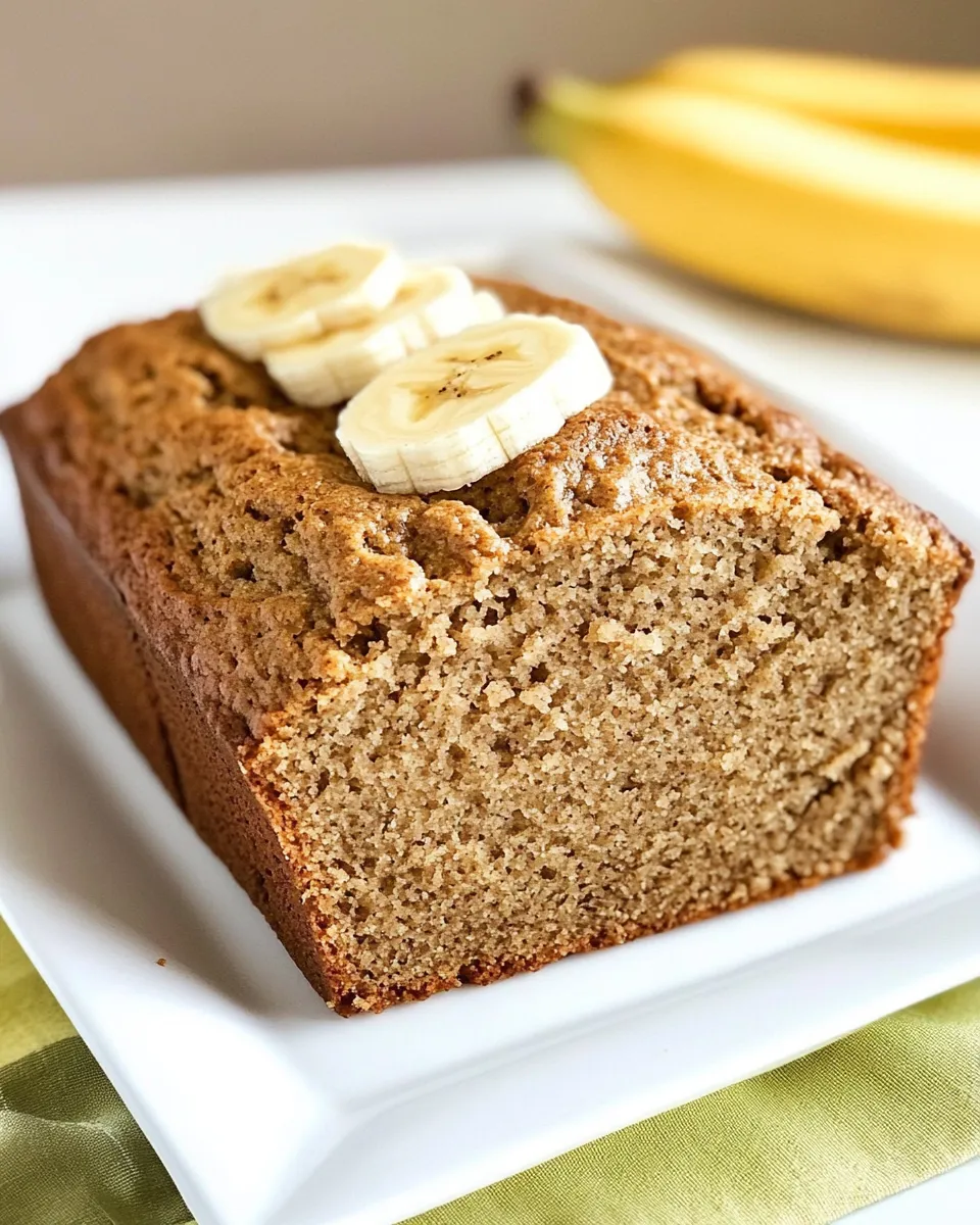 Easy Vegan Sourdough Banana Bread recipe photo