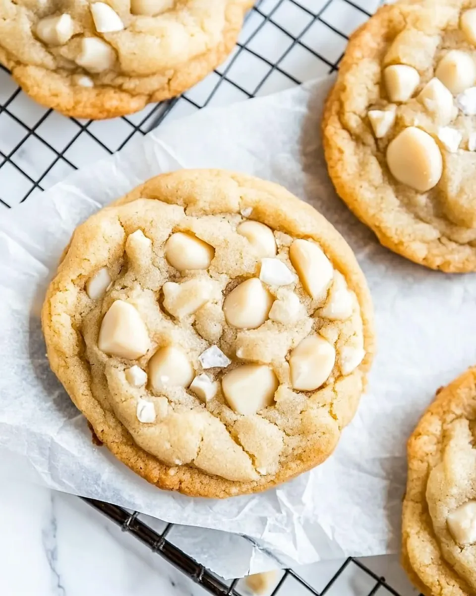 Homemade White Chocolate Macadamia Cookies photo