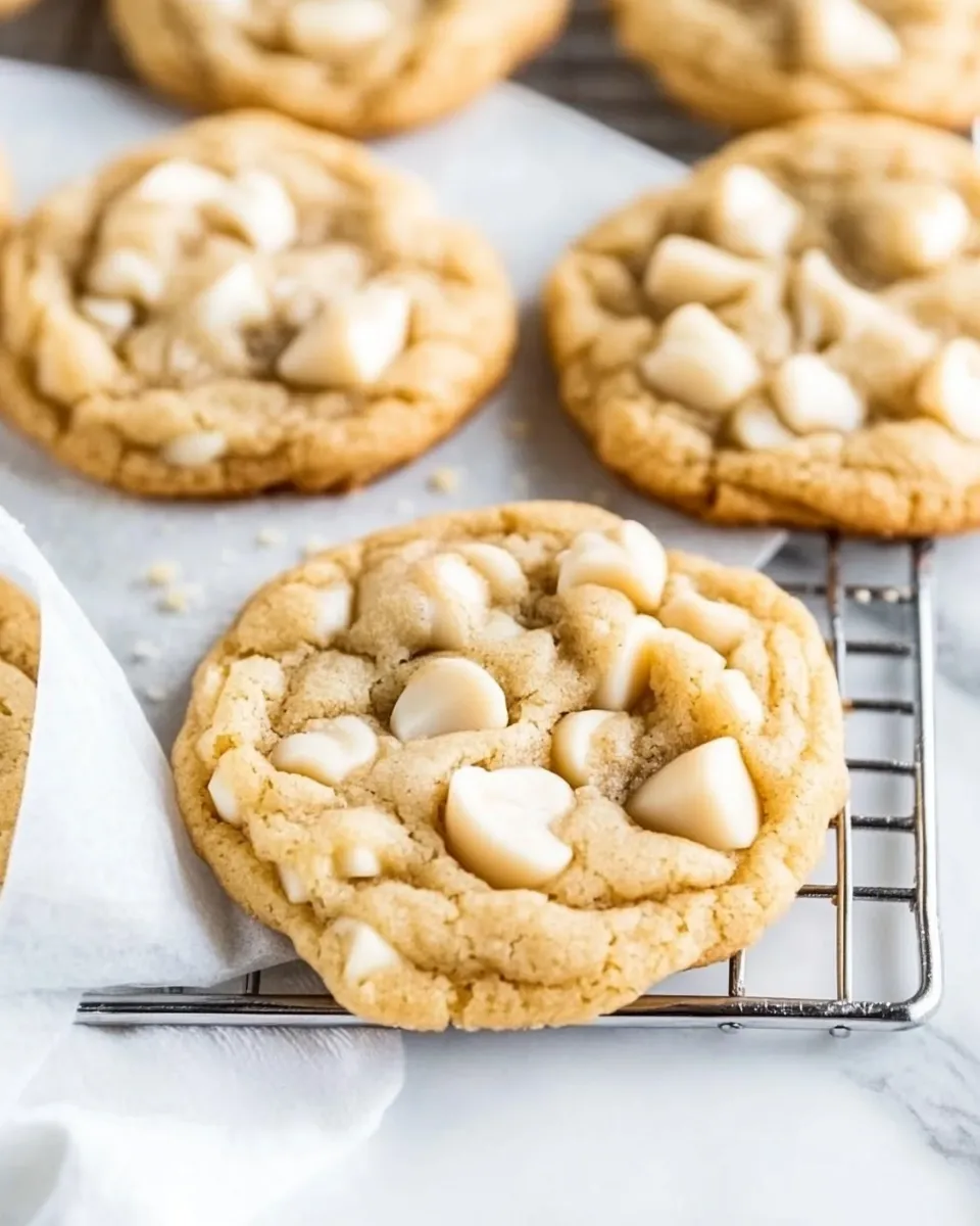 Classic White Chocolate Macadamia Cookies image