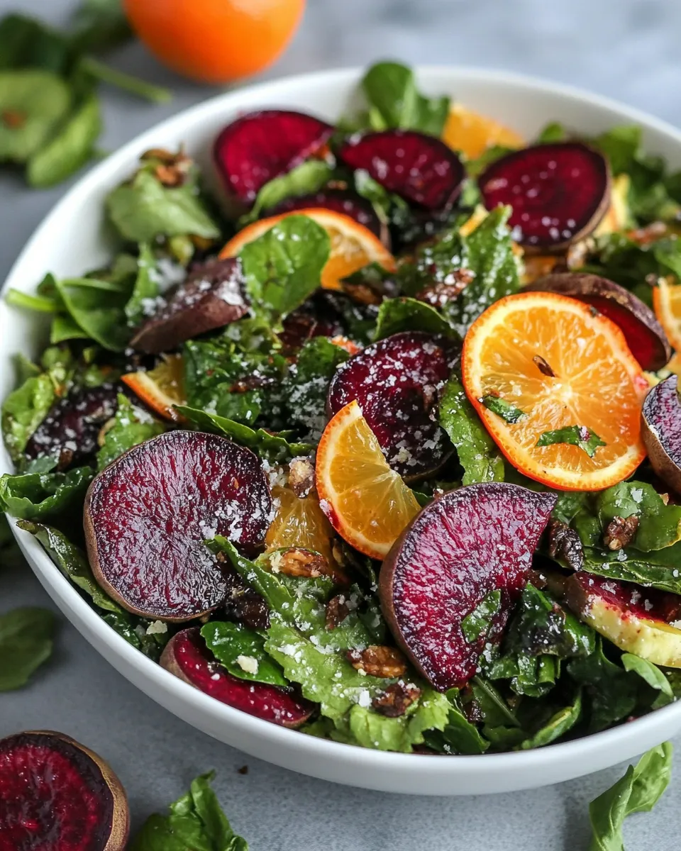 Delicious Winter Citrus Roasted Beet Salad image