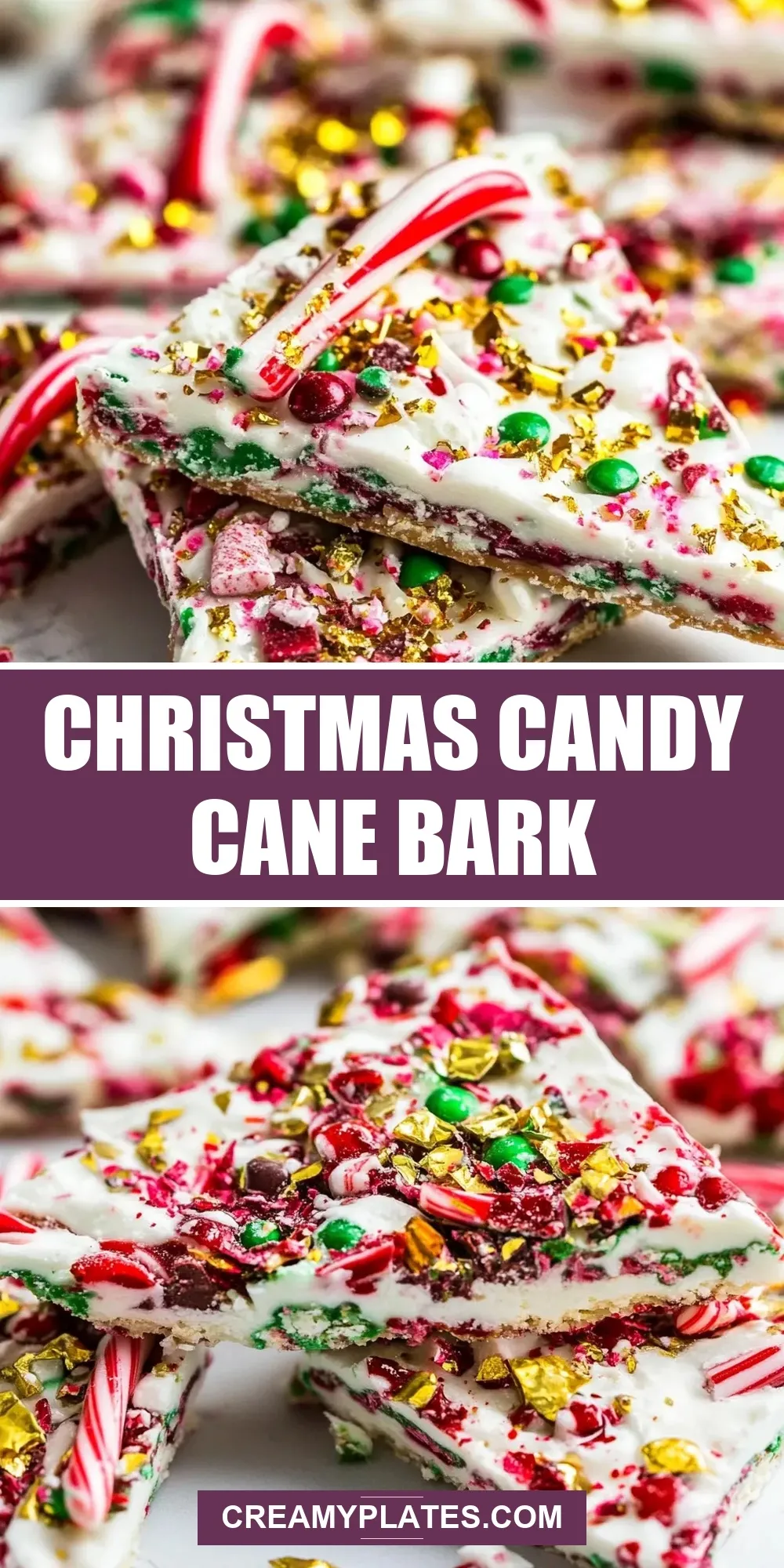 Christmas Candy Cane Bark Recipe