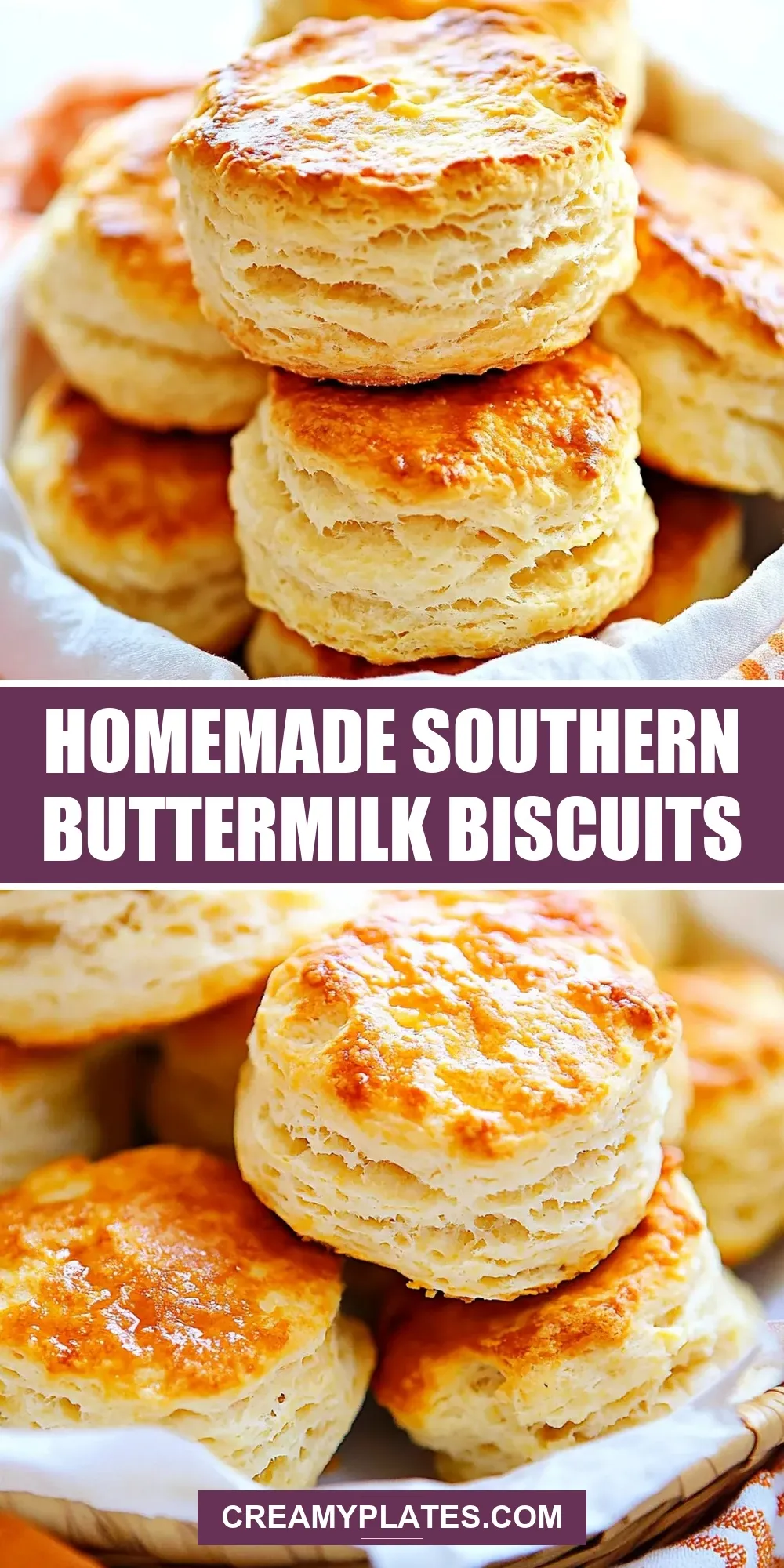 Healthy Homemade Southern Buttermilk Biscuits
