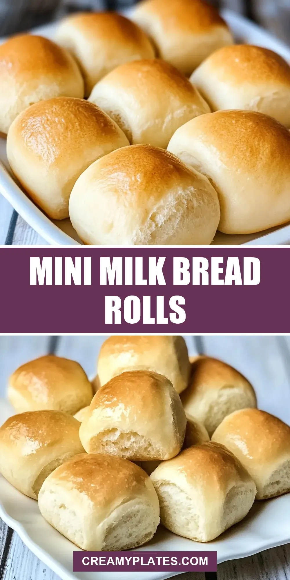 Mini Milk Bread Rolls (Delicious & Delicious)