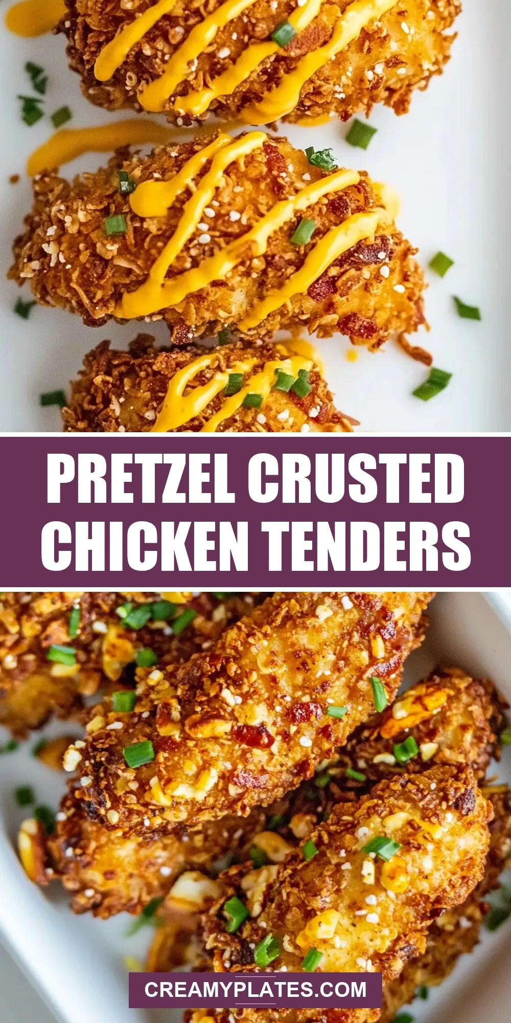 Pretzel Crusted Chicken Tenders (The Best & Delicious)
