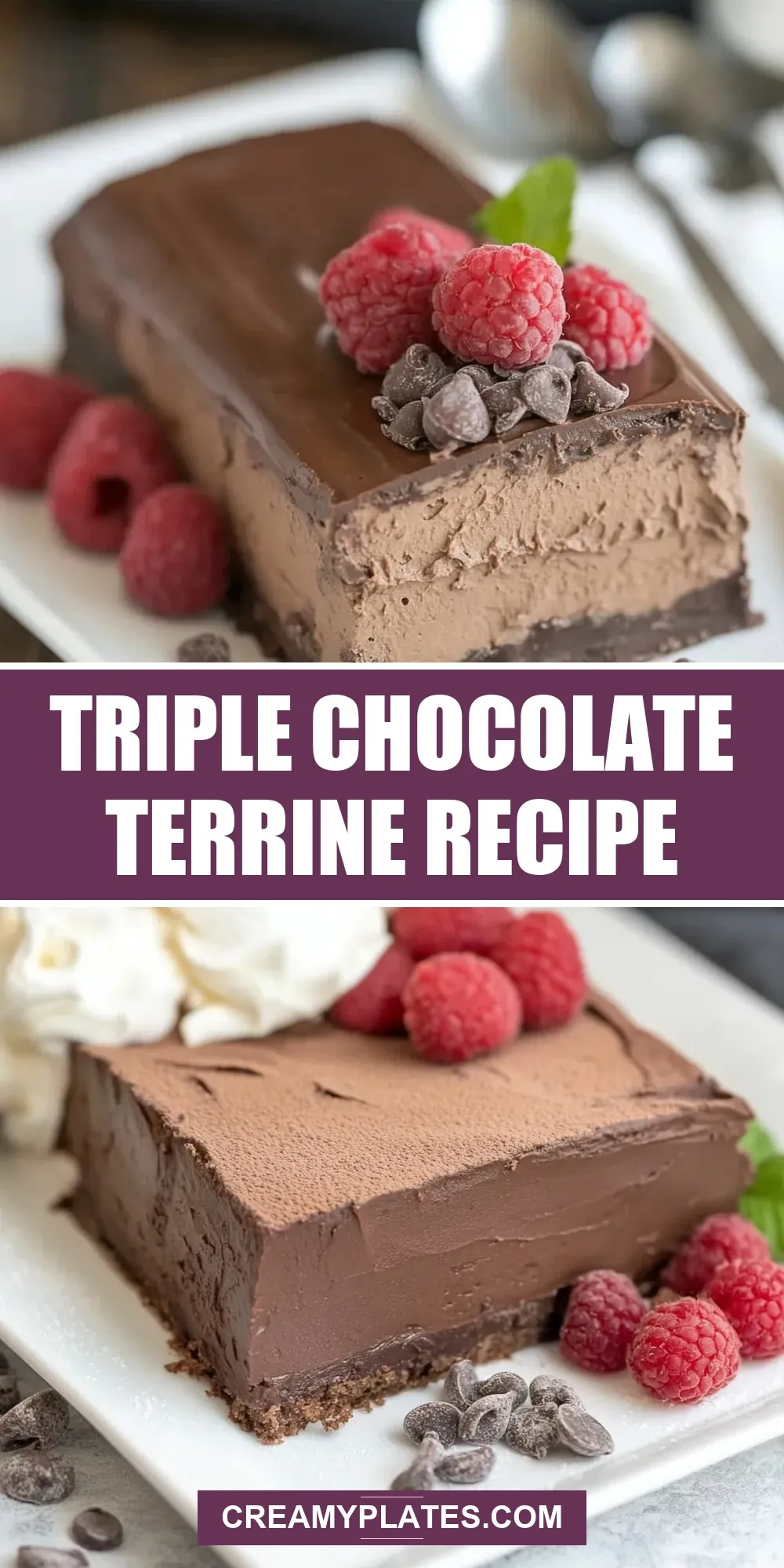 The Best Triple Chocolate Terrine Ever