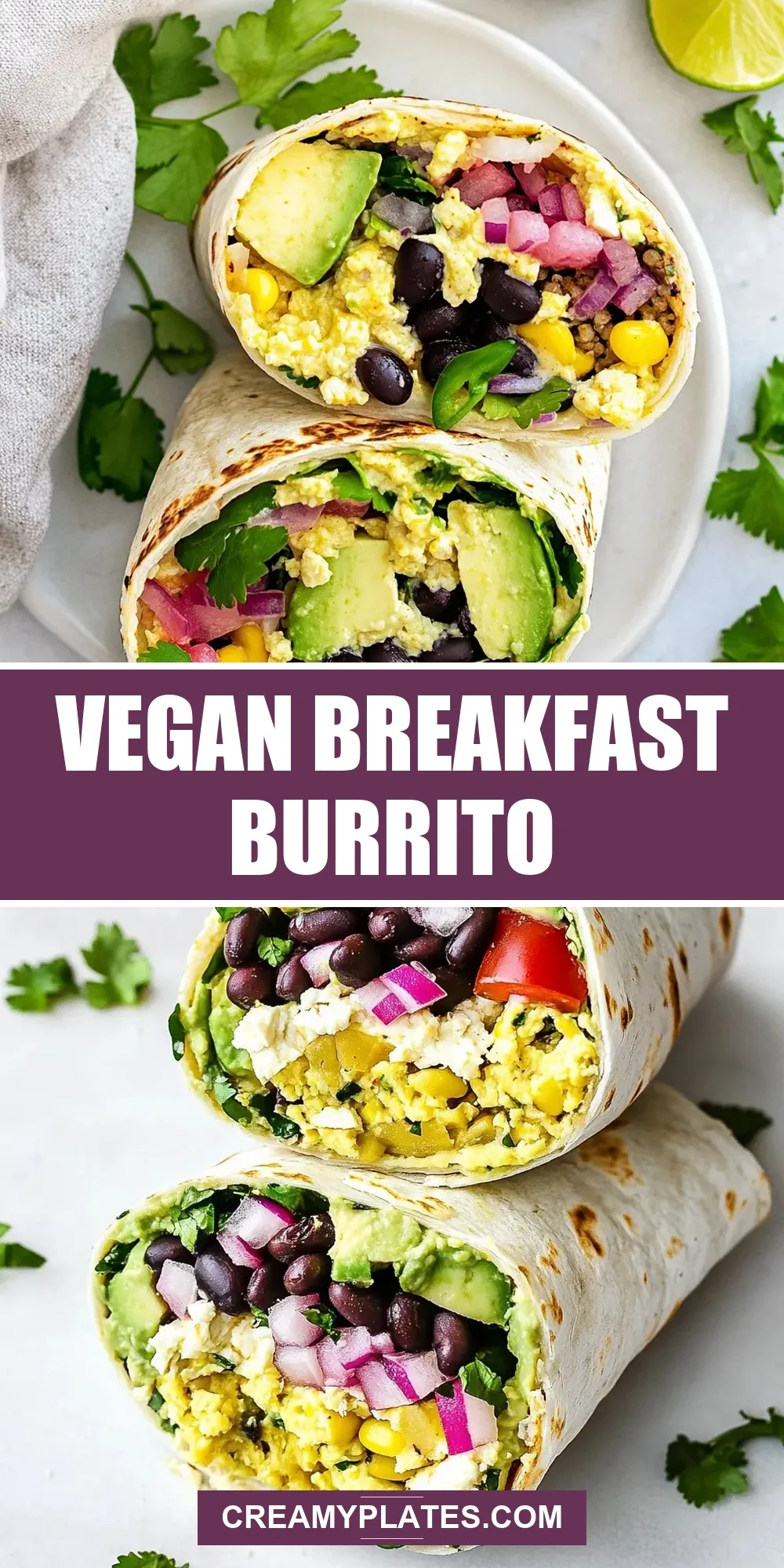 The Best Vegan Breakfast Burrito Ever