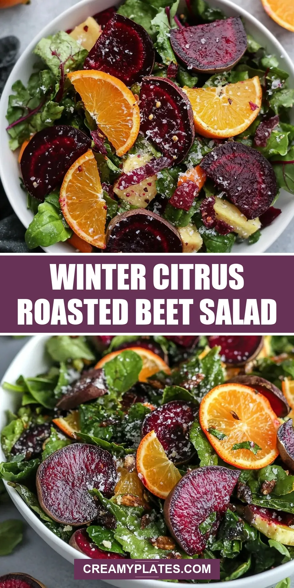 The Best Winter Citrus Roasted Beet Salad Ever