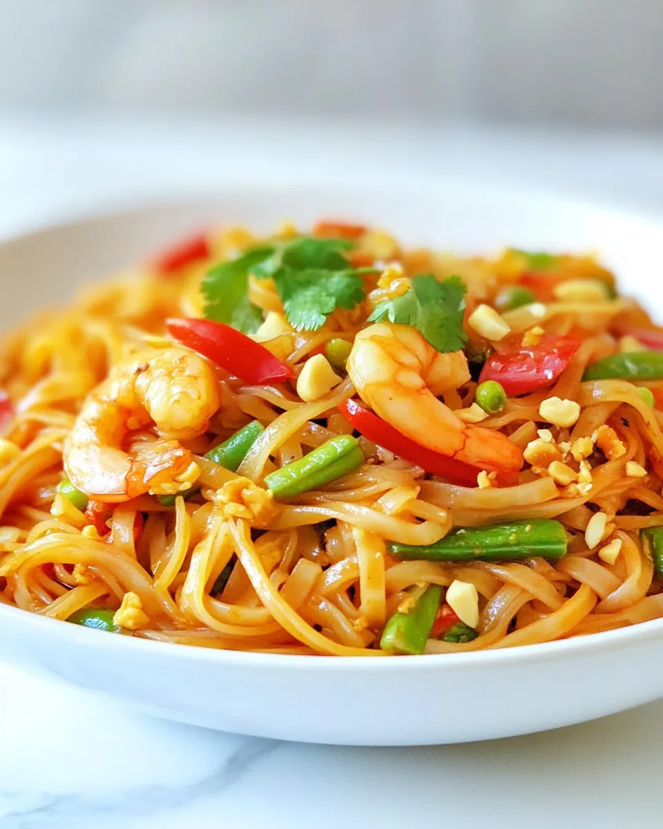 Homemade 20 Minute Pad Thai. recipe image
