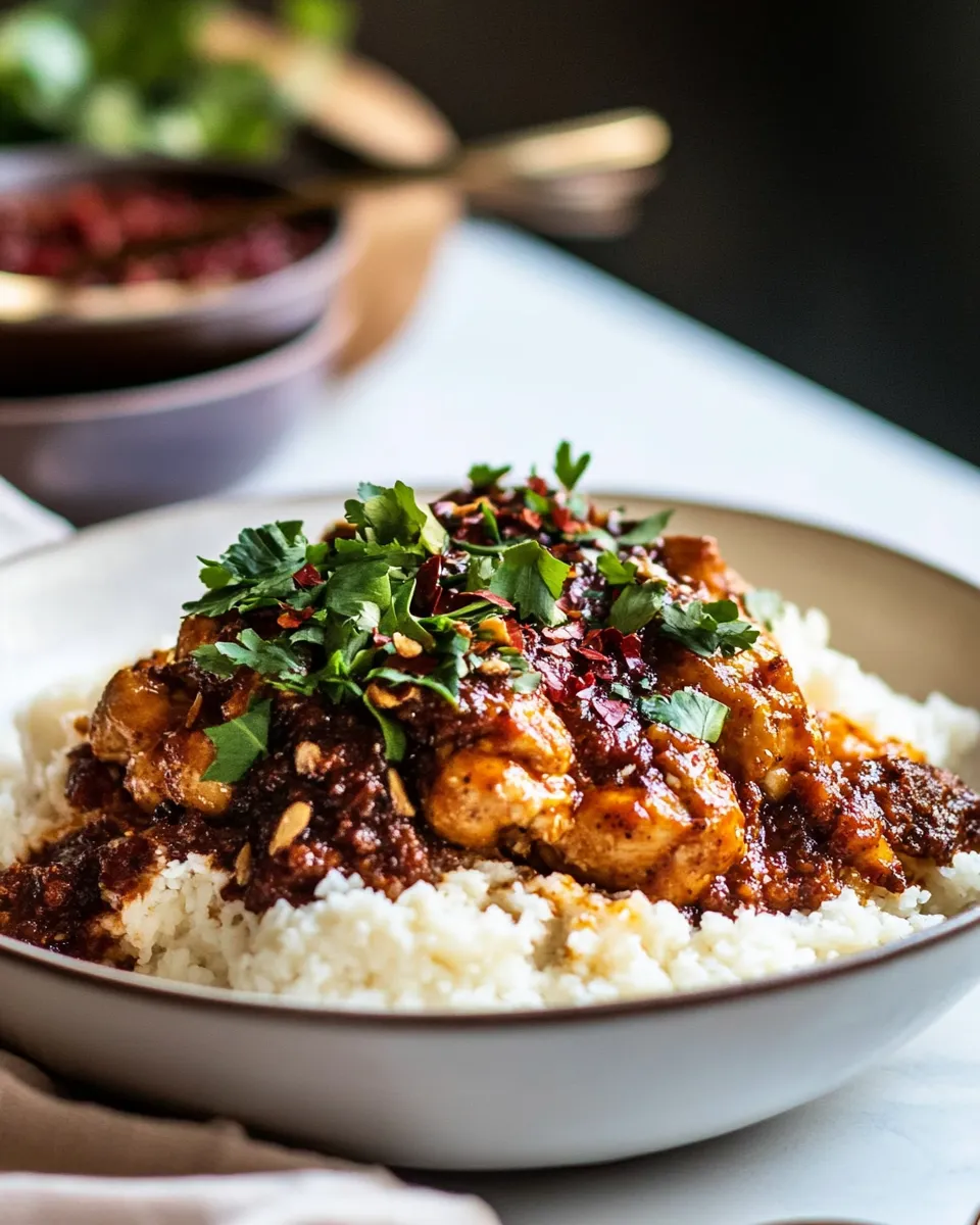 Quick 30 Minute Harissa Butter Chicken. photo