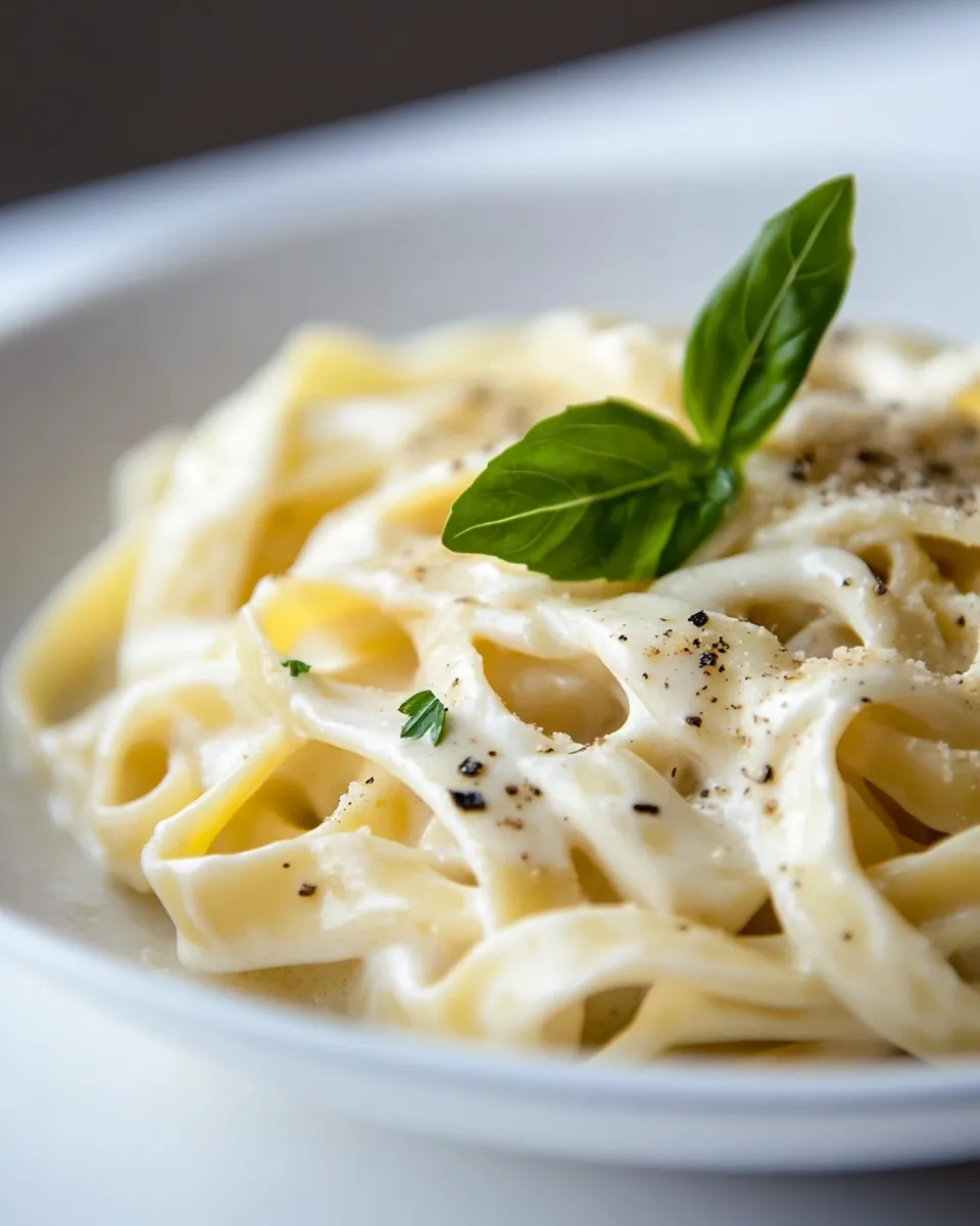 Easy 3 Ingredient Alfredo Sauce photo