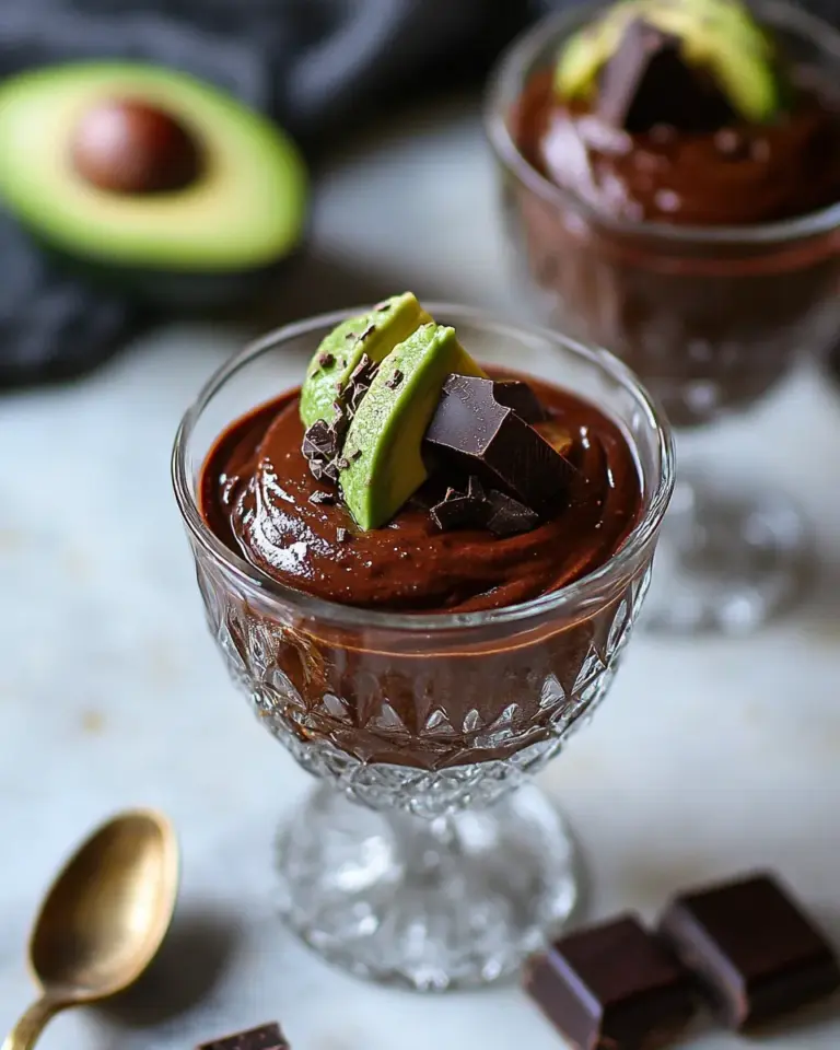 Easy 4-Ingredient Avocado Chocolate Mousse photo