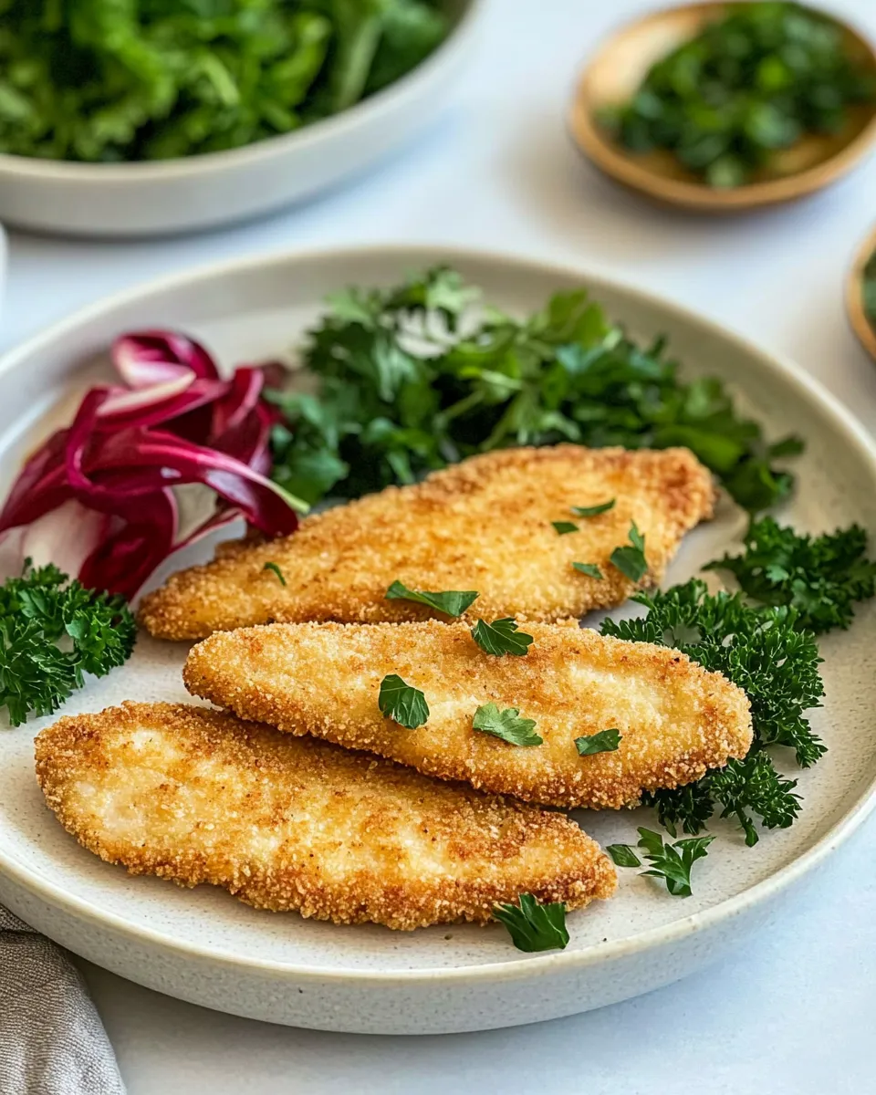 Healthy Air-Fryer Chicken Cutlets recipe photo