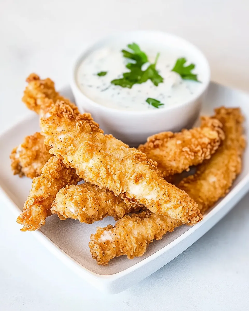 Easy Air-Fryer Frozen Chicken Tenders photo