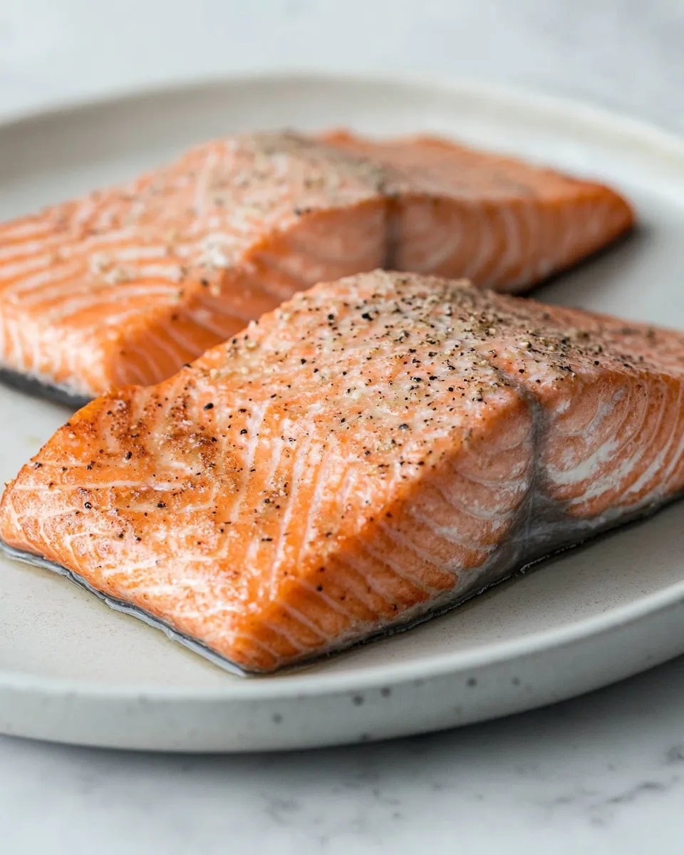 Quick Air-Fryer Salmon dish photo