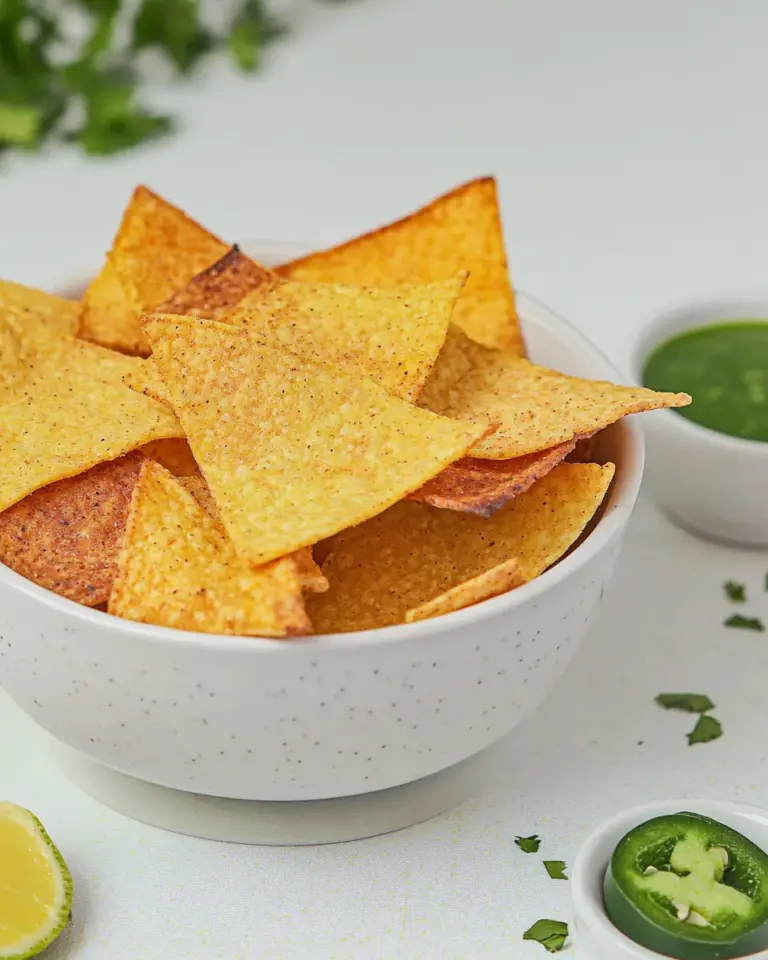 Homemade Air-Fryer Tortilla Chips photo