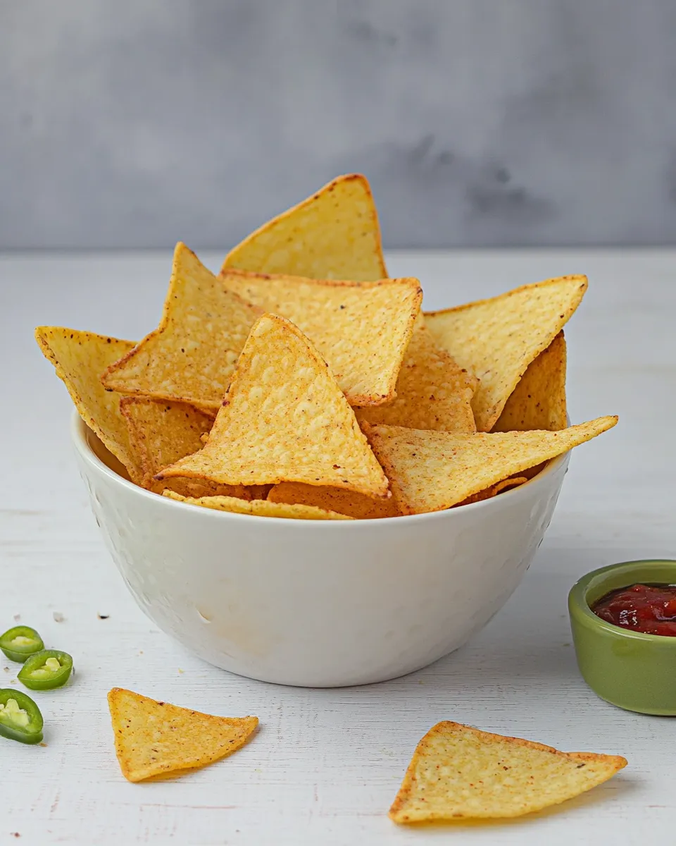Delicious Air-Fryer Tortilla Chips shot