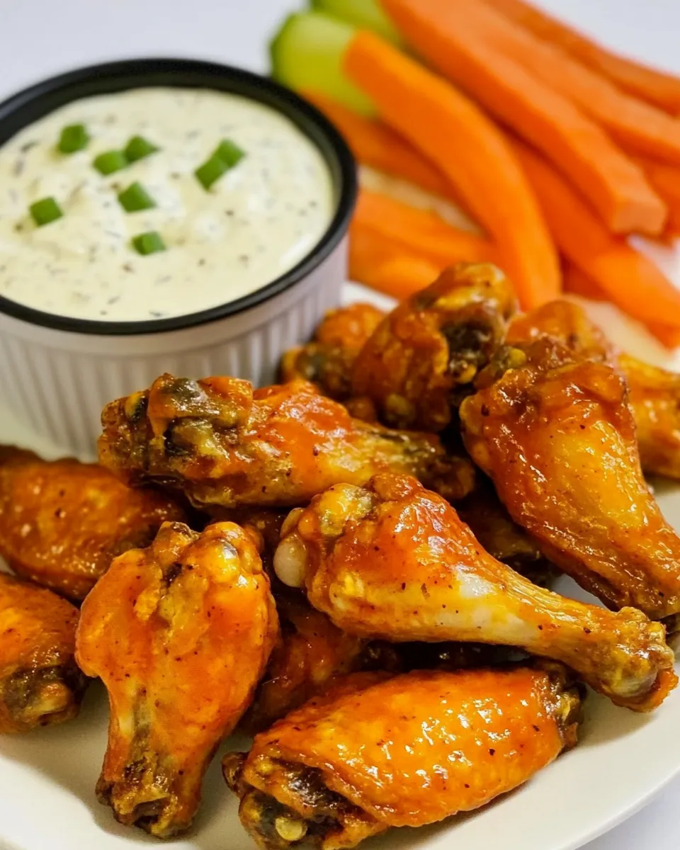 Classic Air Fryer Buffalo Wings (Extra Easy) picture