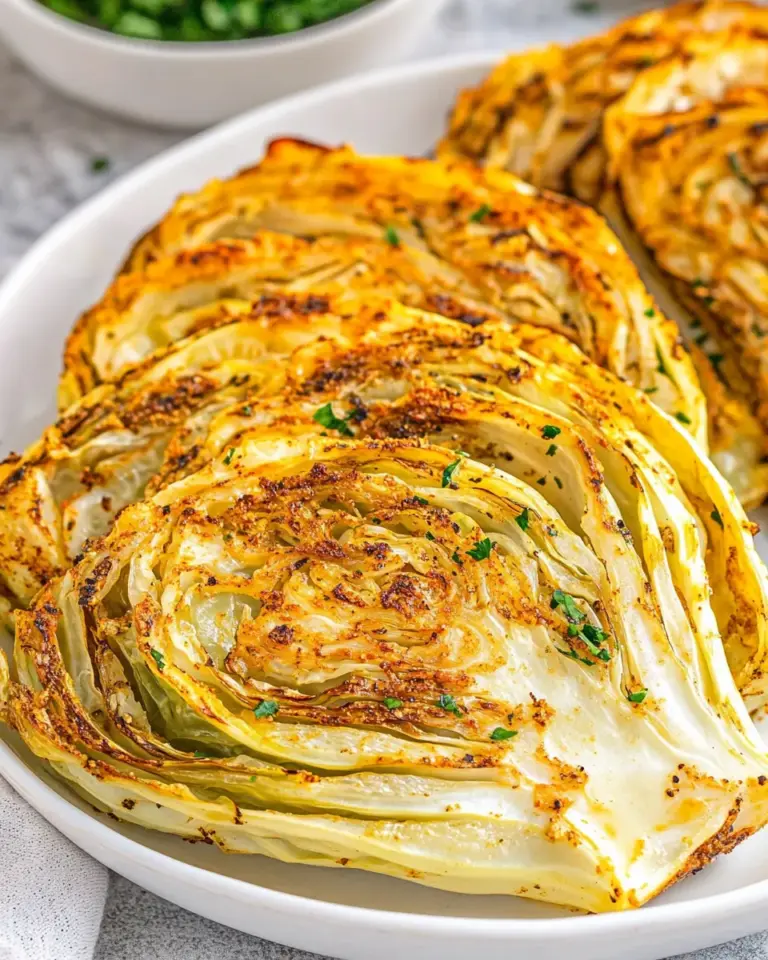 Easy Air Fryer Cabbage Steaks photo