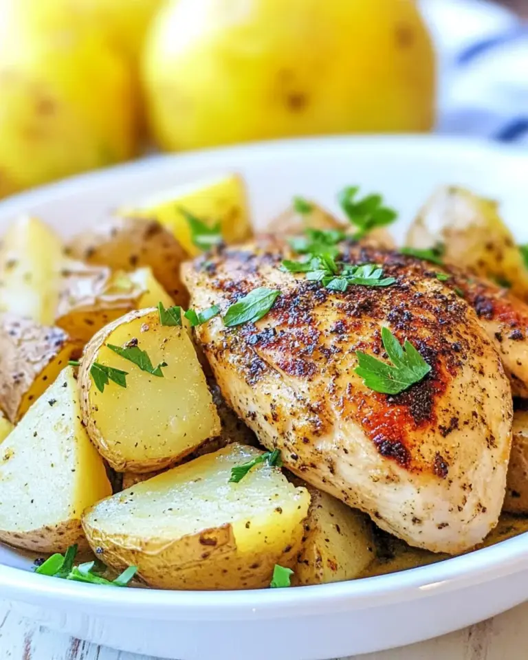 Easy Air Fryer Chicken and Potatoes photo
