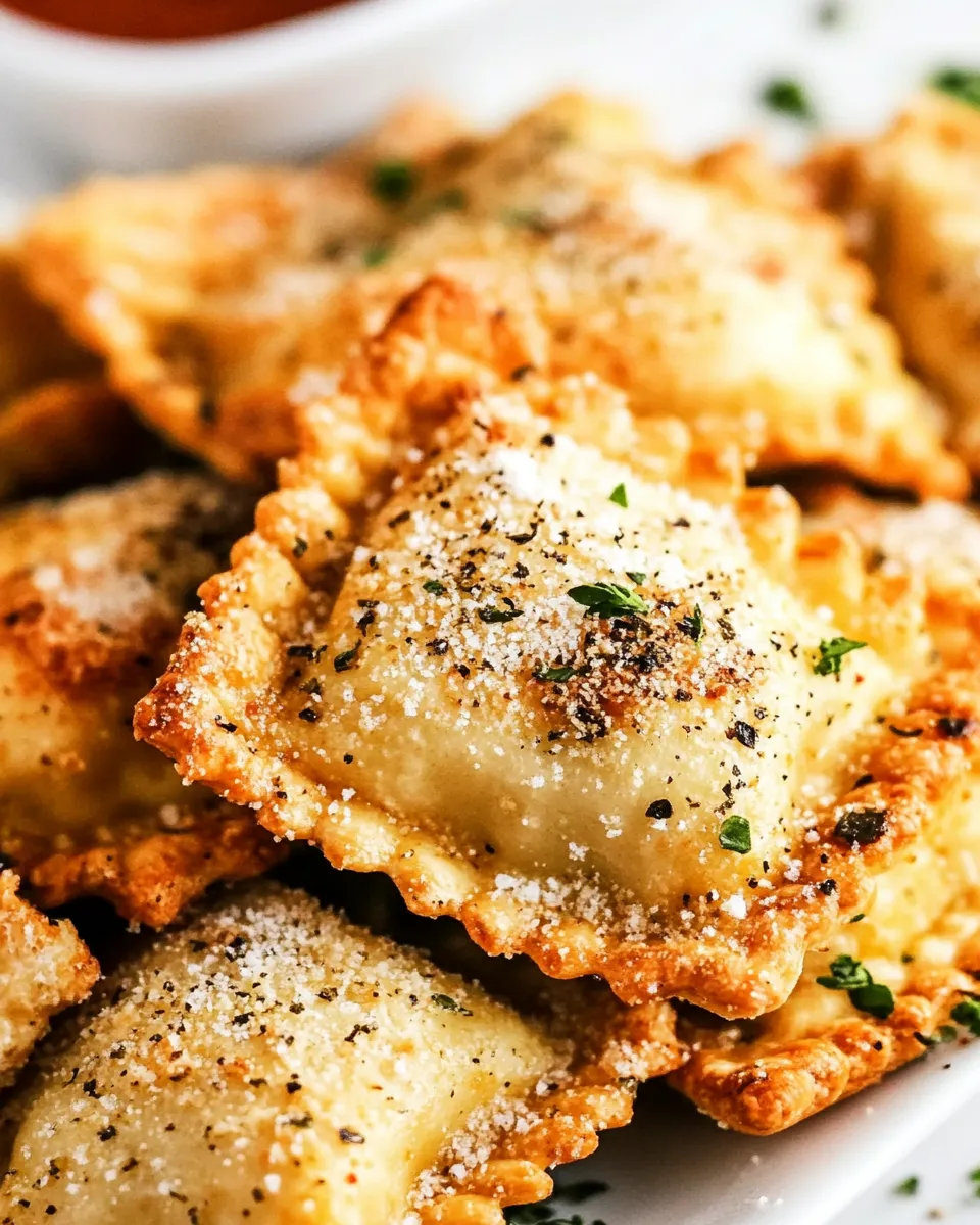 Homemade Air Fryer Ravioli photo