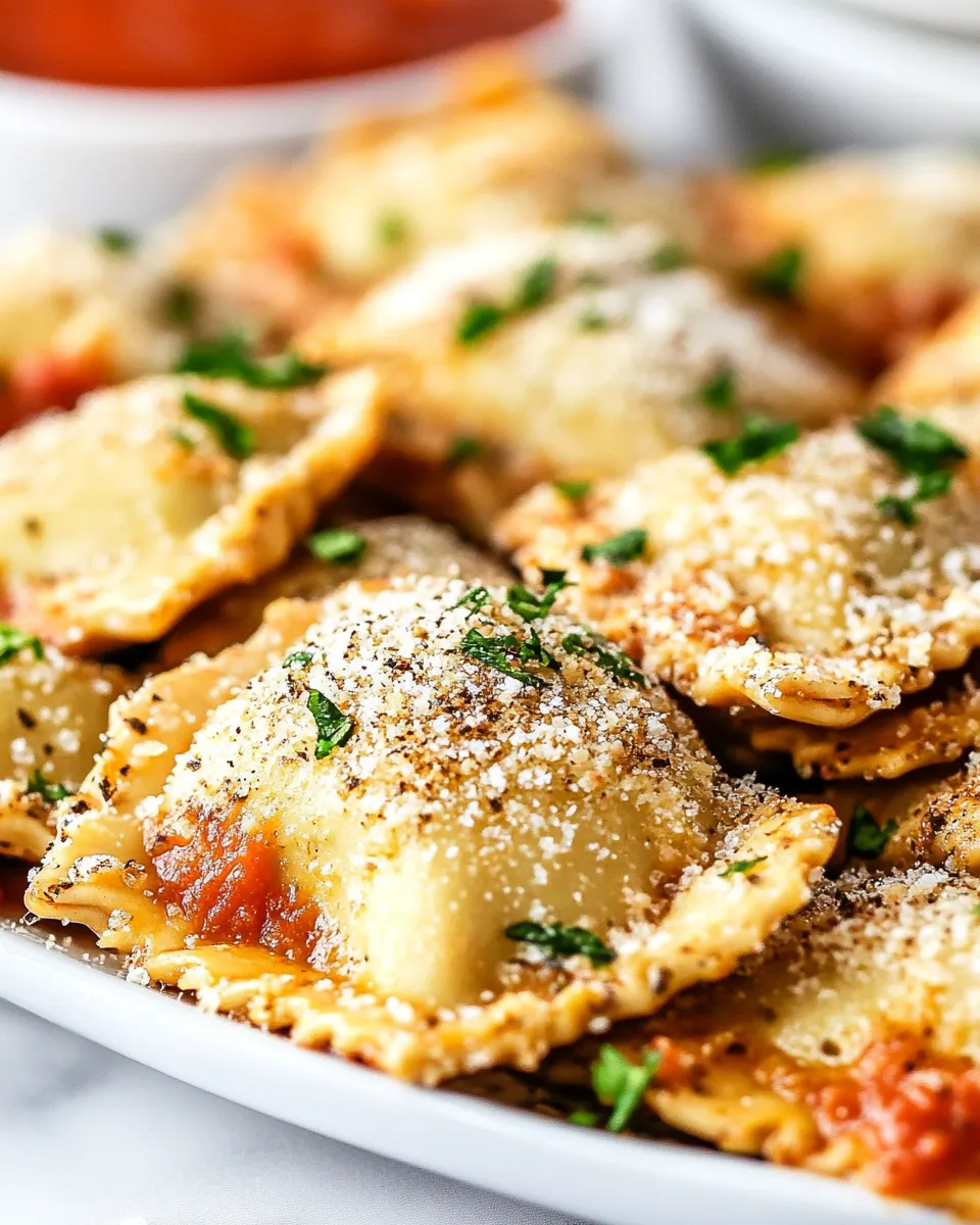 Easy Air Fryer Ravioli recipe photo