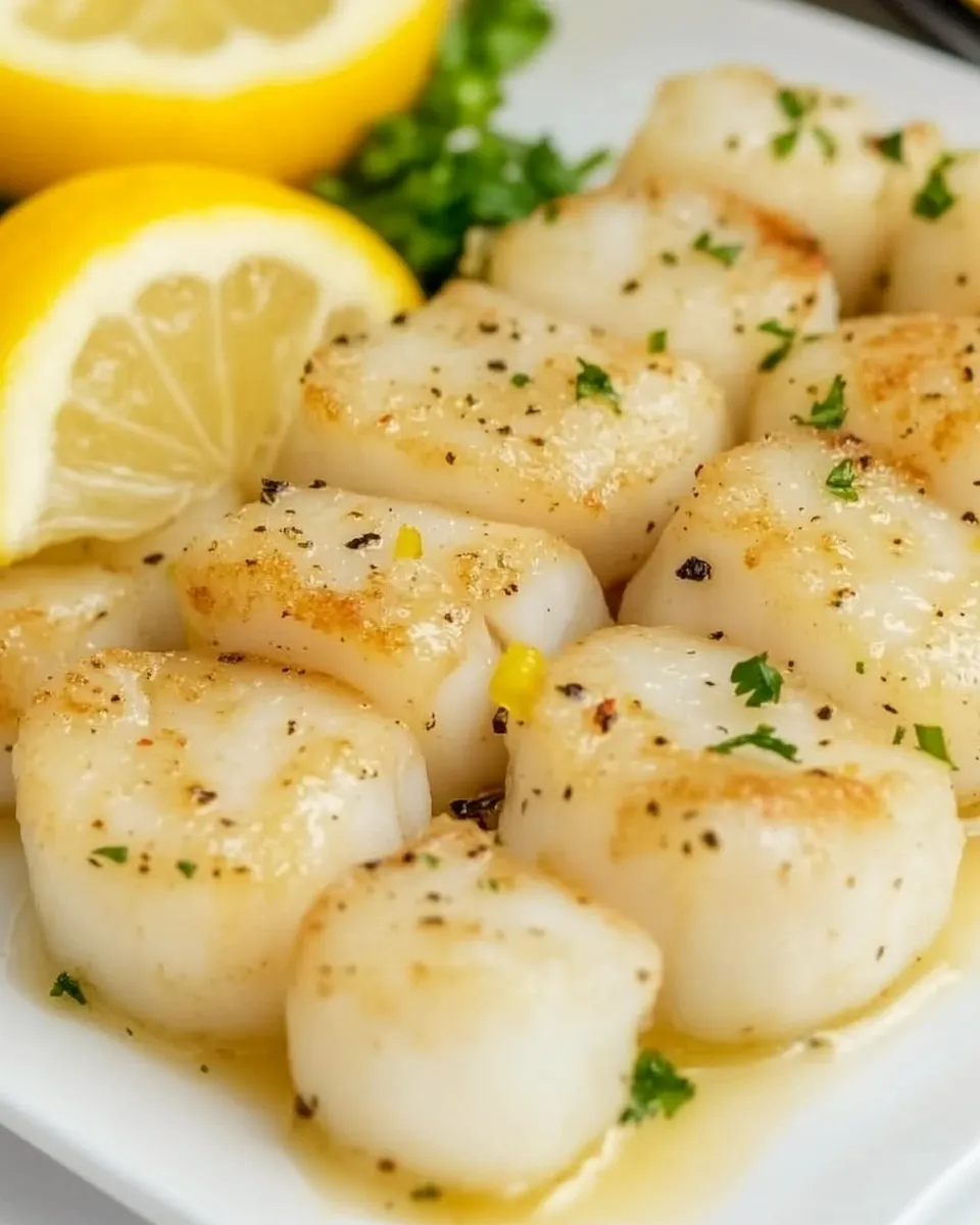 Easy Air Fryer Scallops photo