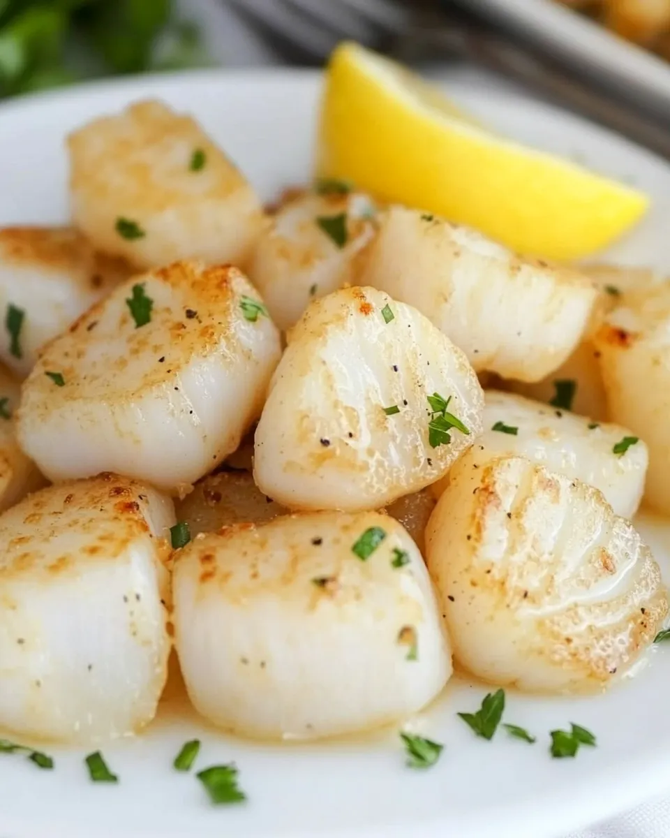 Delicious Air Fryer Scallops image