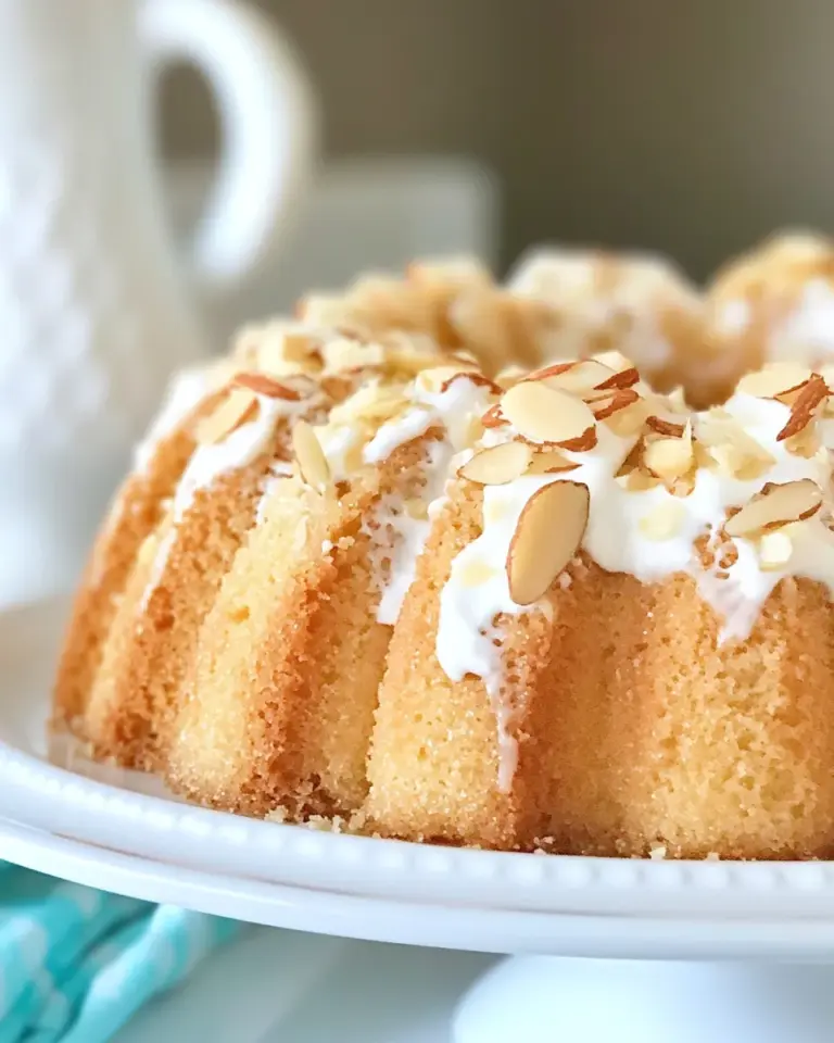 Homemade Almond Bundt Cake recipe photo