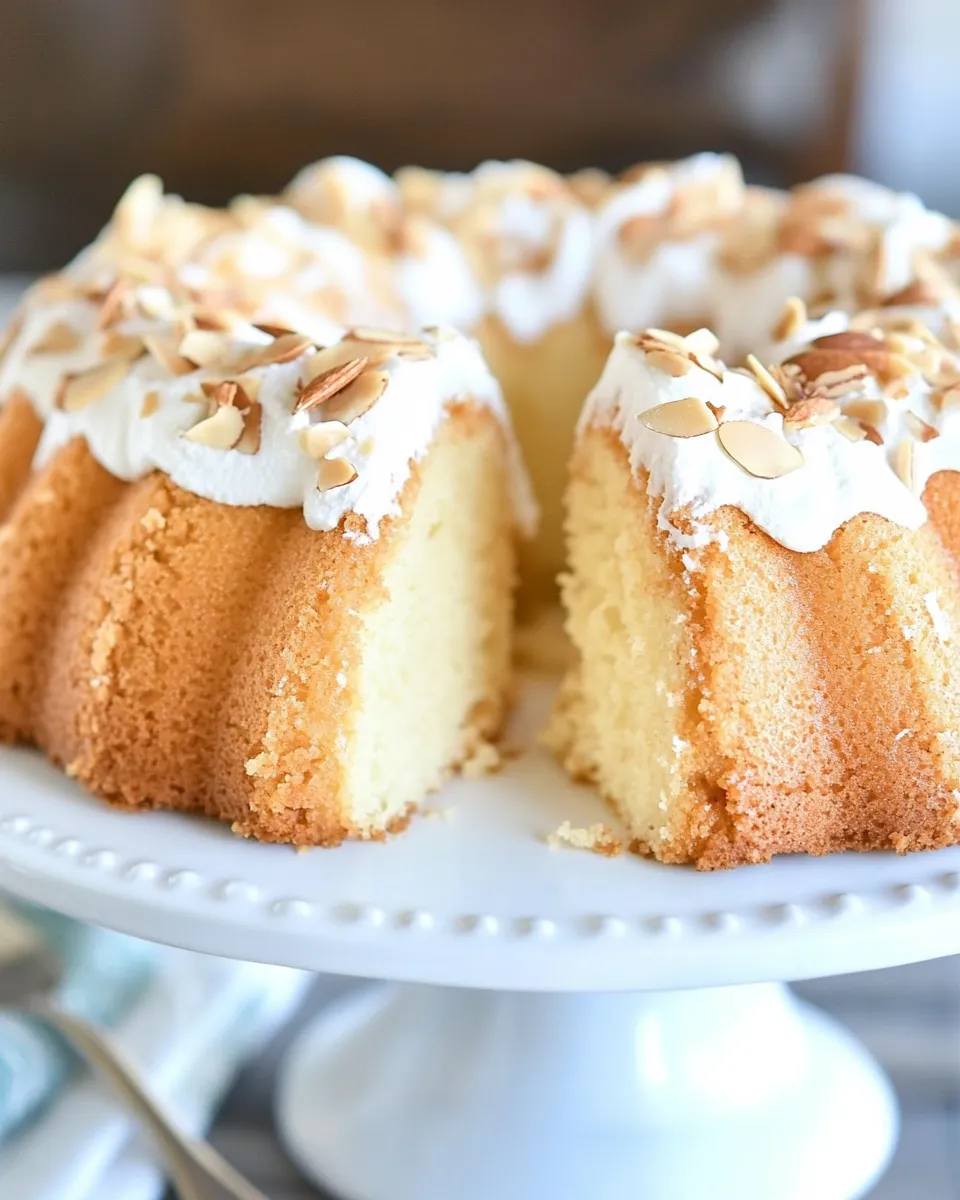 Easy Almond Bundt Cake image