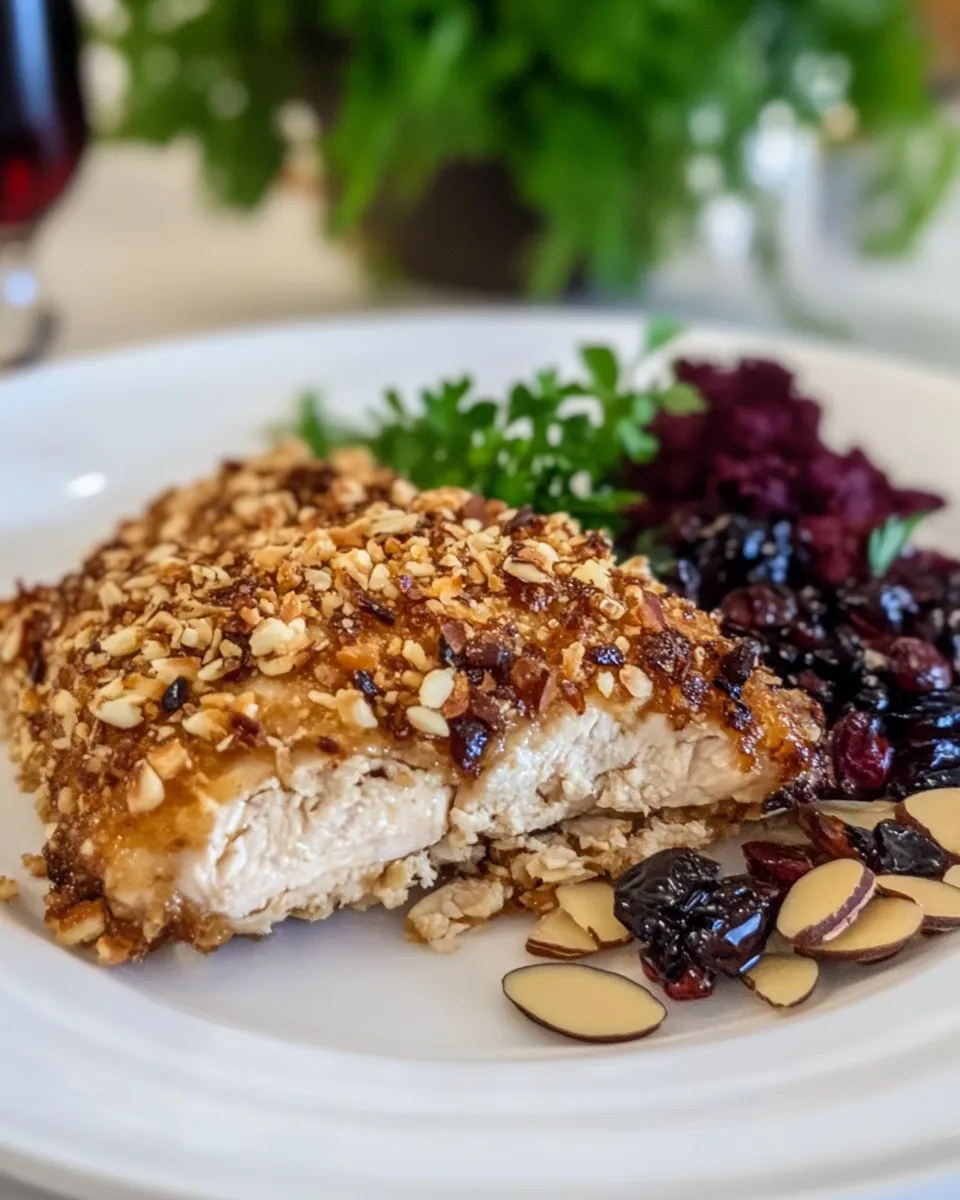 Homemade Almond Crusted Chicken photo