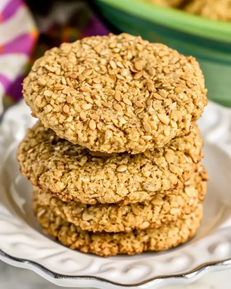 Homemade Almond Flour Flaxseed Cookies photo