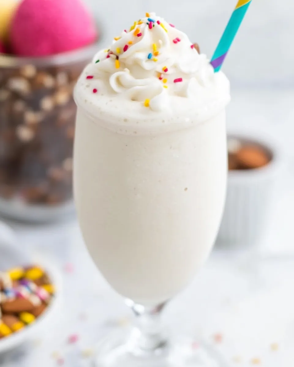 Classic Almond Milk Milkshake image
