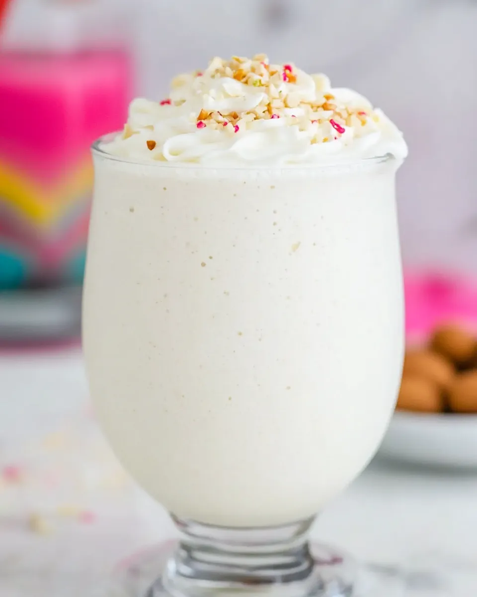 Easy Almond Milk Milkshake recipe photo