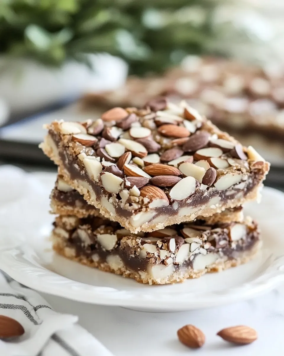 Homemade Almond Roca Cookie Bars photo