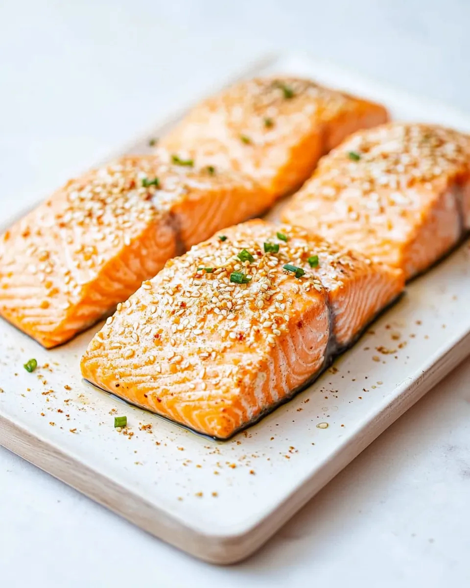 Healthy Asian Baked Salmon Recipe recipe photo
