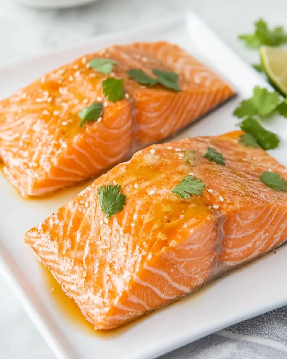 Homemade Asian Salmon Fillets photo