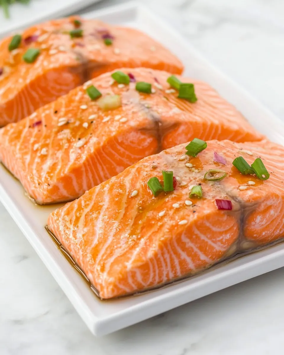 Delicious Asian Salmon Fillets dish photo