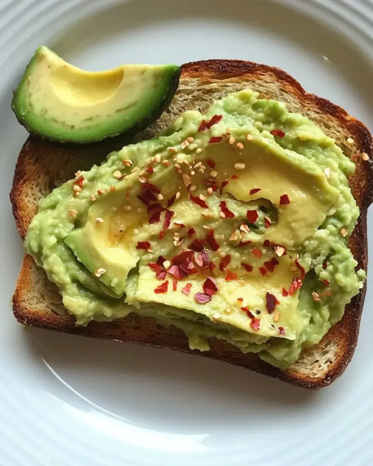 Homemade Avocado Breakfast Toast photo