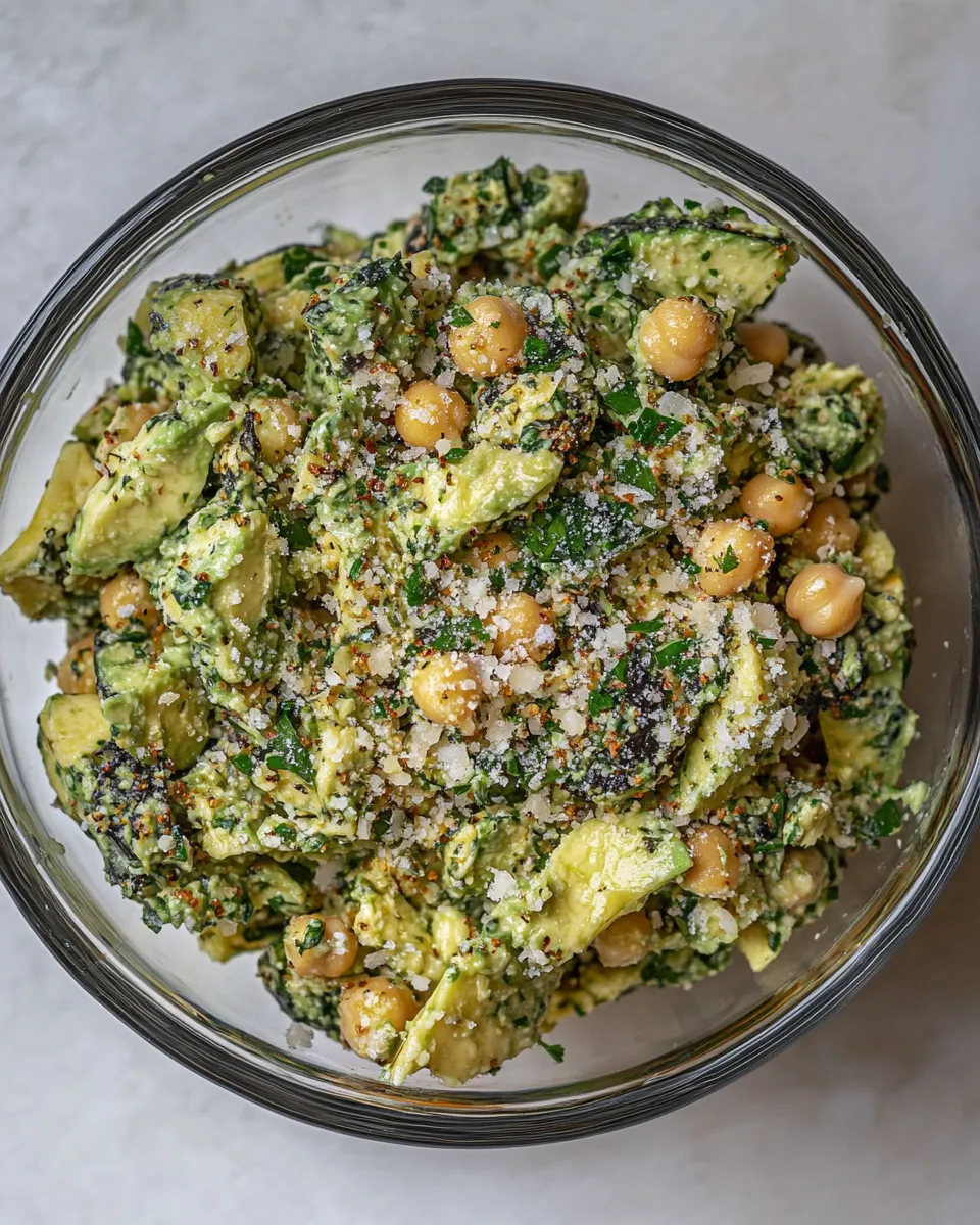 Homemade Avocado Chickpea Salad photo