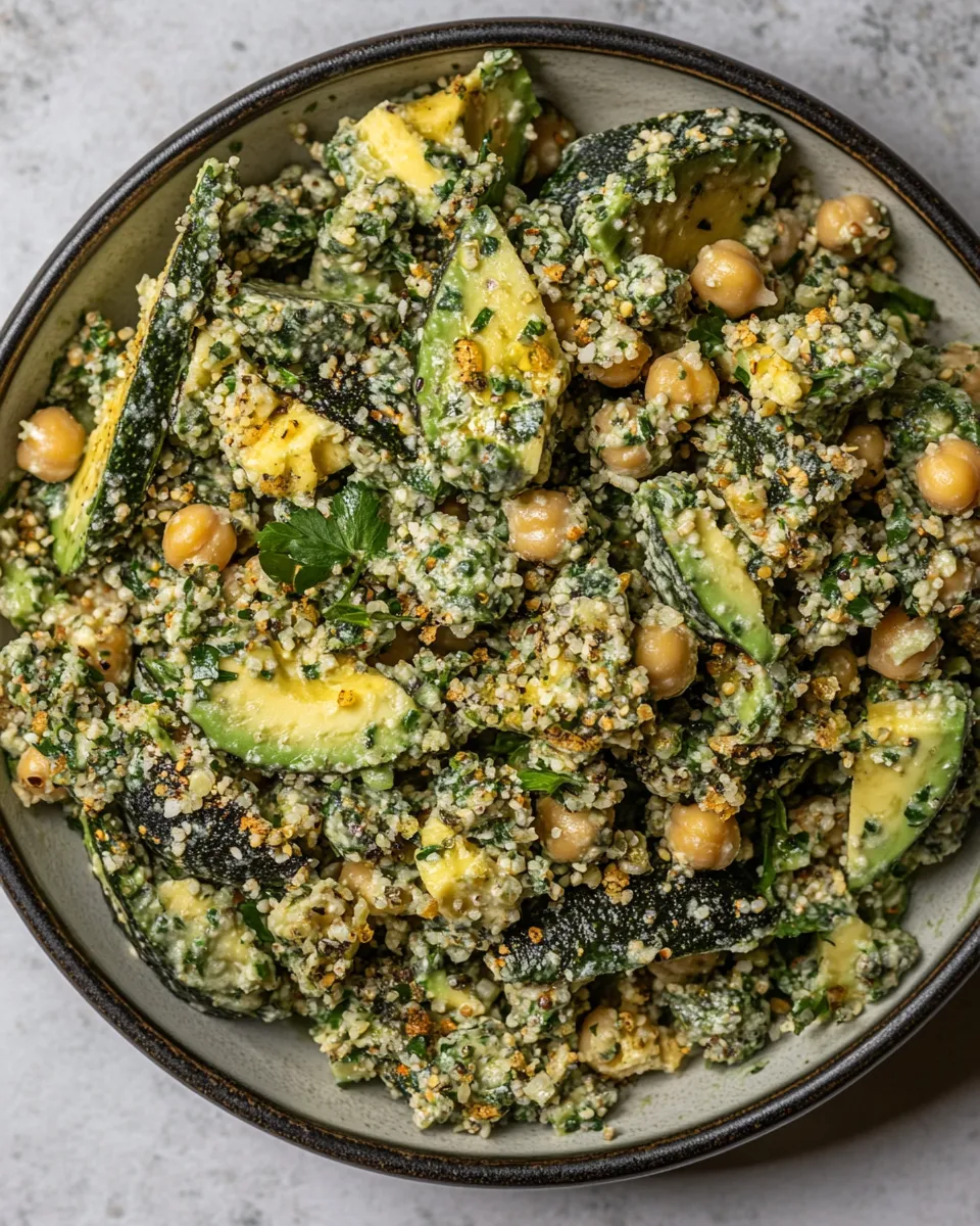 Classic Avocado Chickpea Salad image