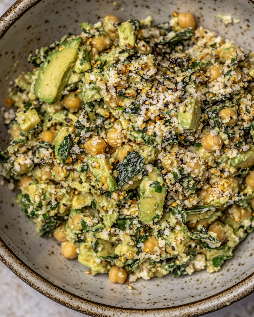 Easy Avocado Chickpea Salad recipe photo