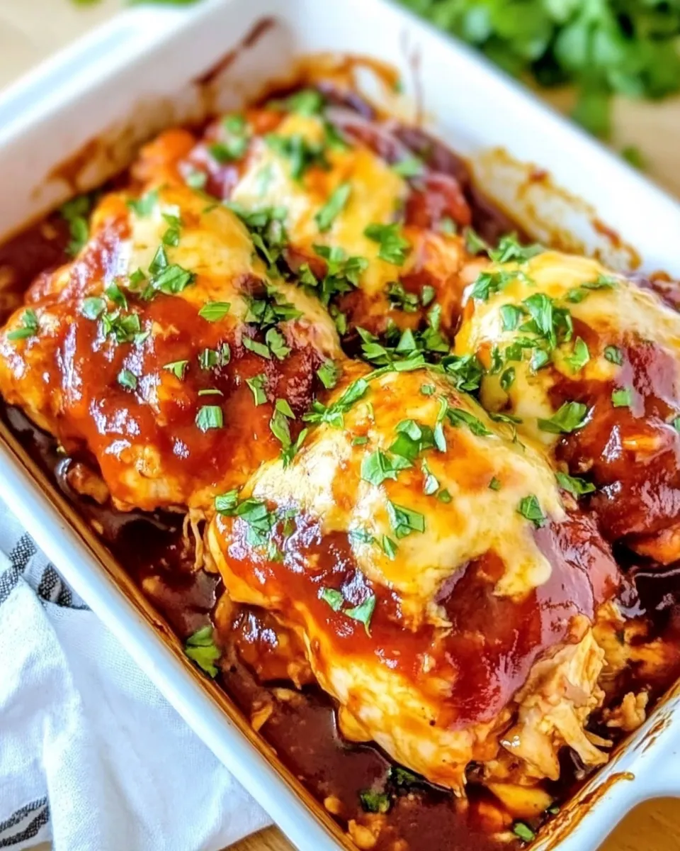 Easy BBQ Chicken Bake recipe photo