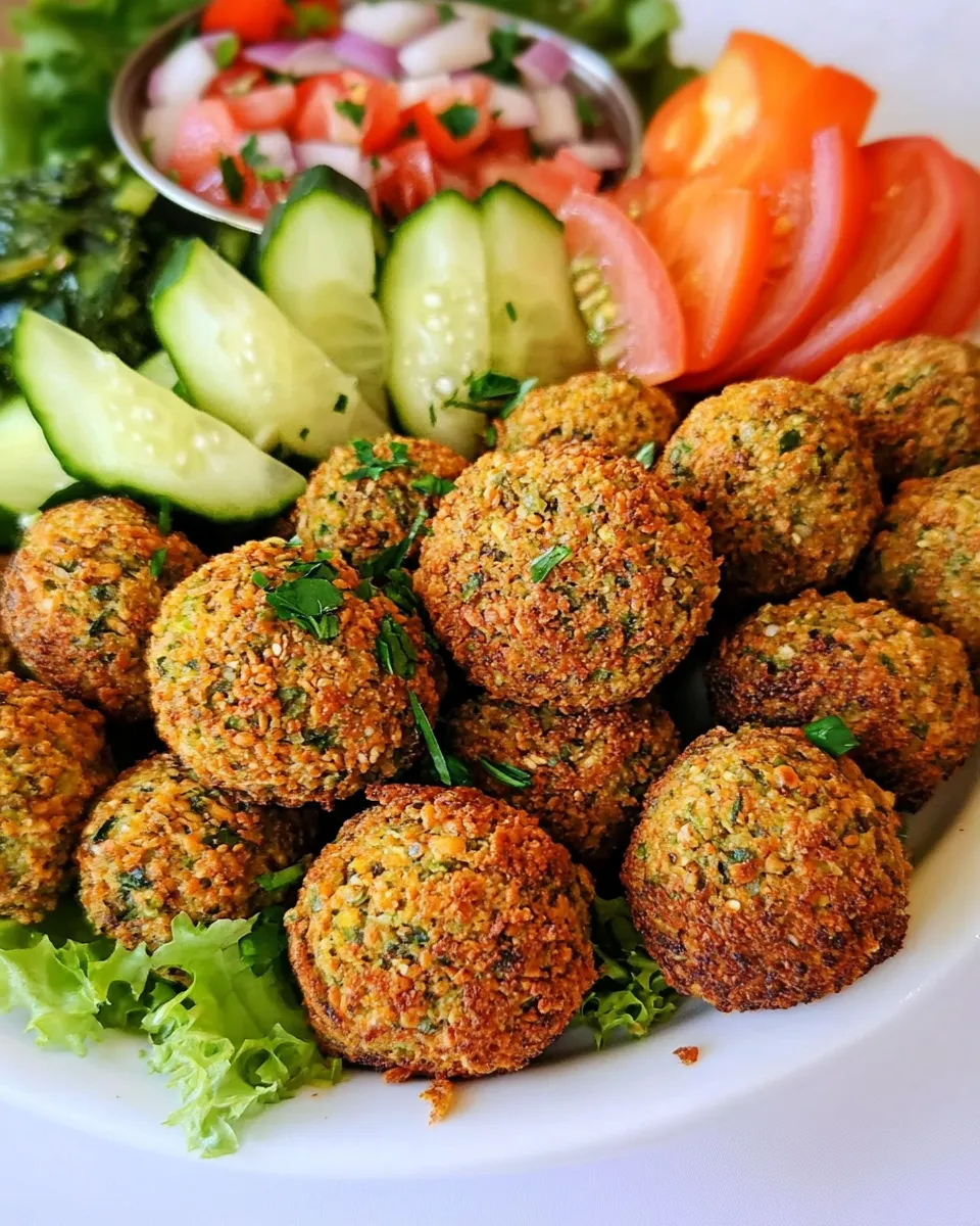 Delicious BEST Authentic Falafel shot