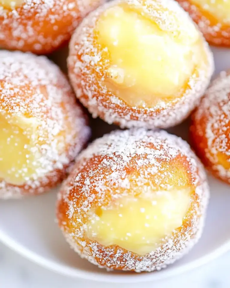 Homemade BEST Custard Donuts Recipe photo