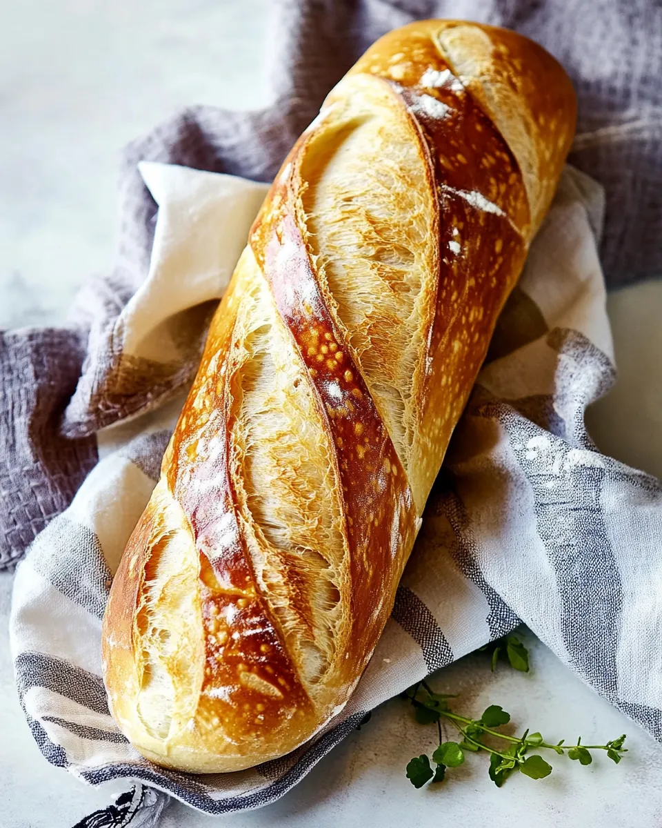 Homemade Baguette photo