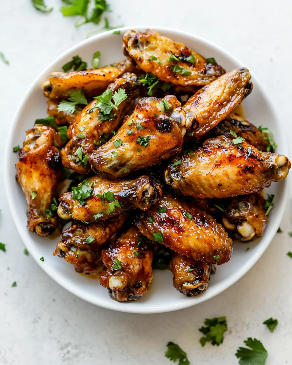 Homemade Baked Chicken Wings photo