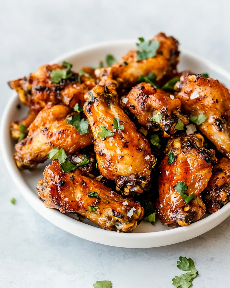 Classic Baked Chicken Wings image