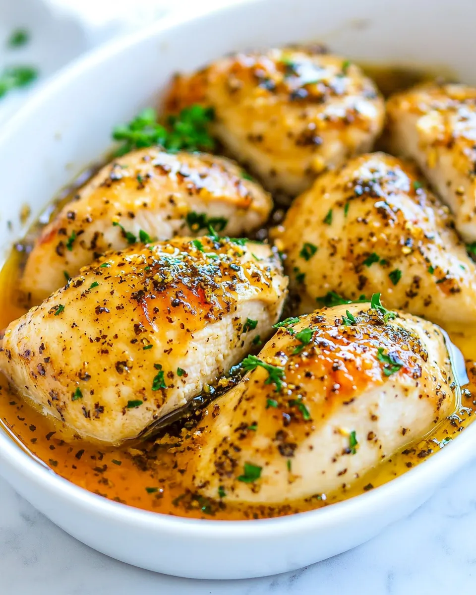 Delicious Baked Honey Mustard Chicken image
